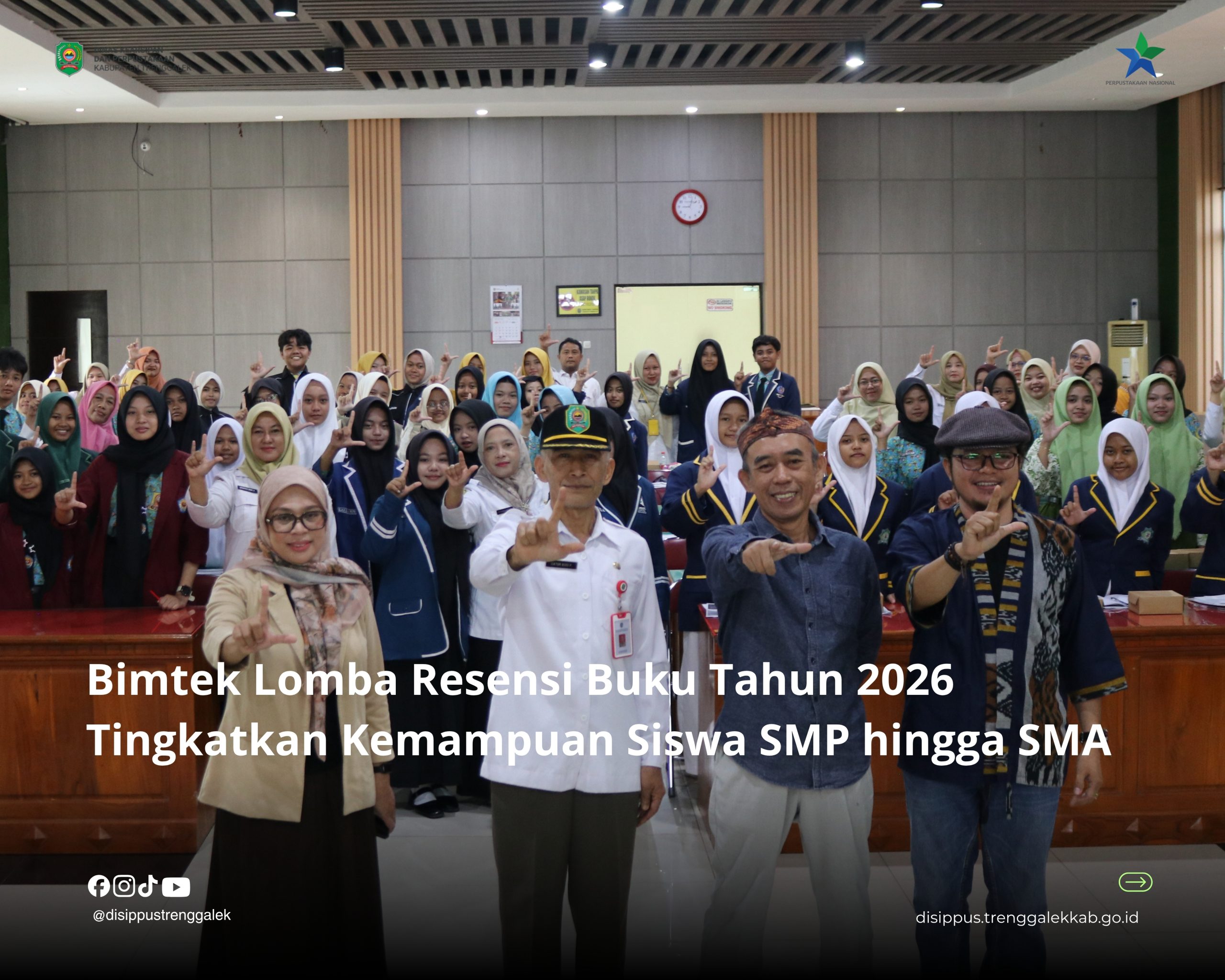 Bimtek Lomba Resensi Buku Tahun 2026 Tingkatkan Kemampuan Literasi Siswa SMP hingga SMA