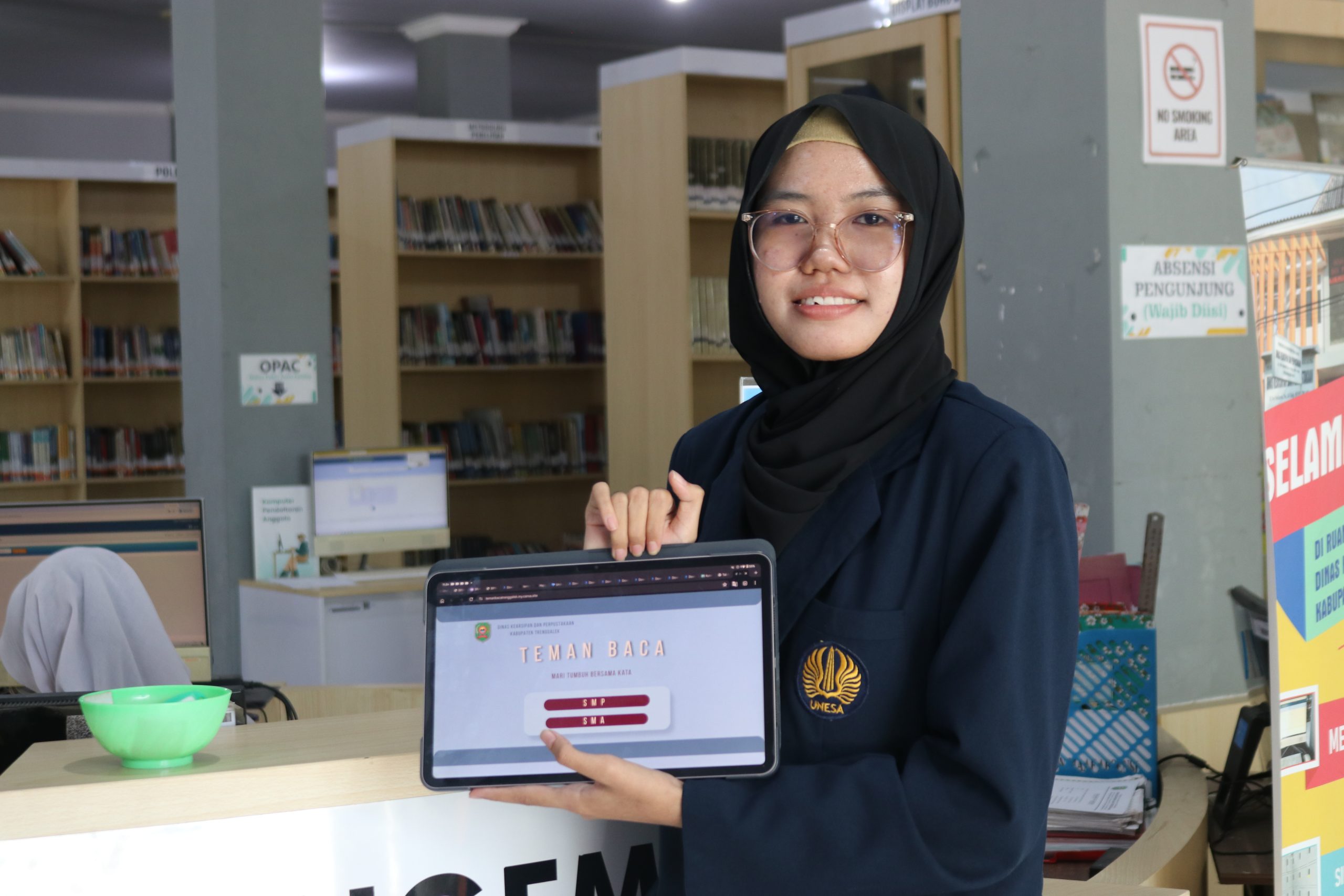 Inovasi Mahasiswi UNESA Hadirkan Purwarupa Web Katalog Novel Remaja “Teman Baca”