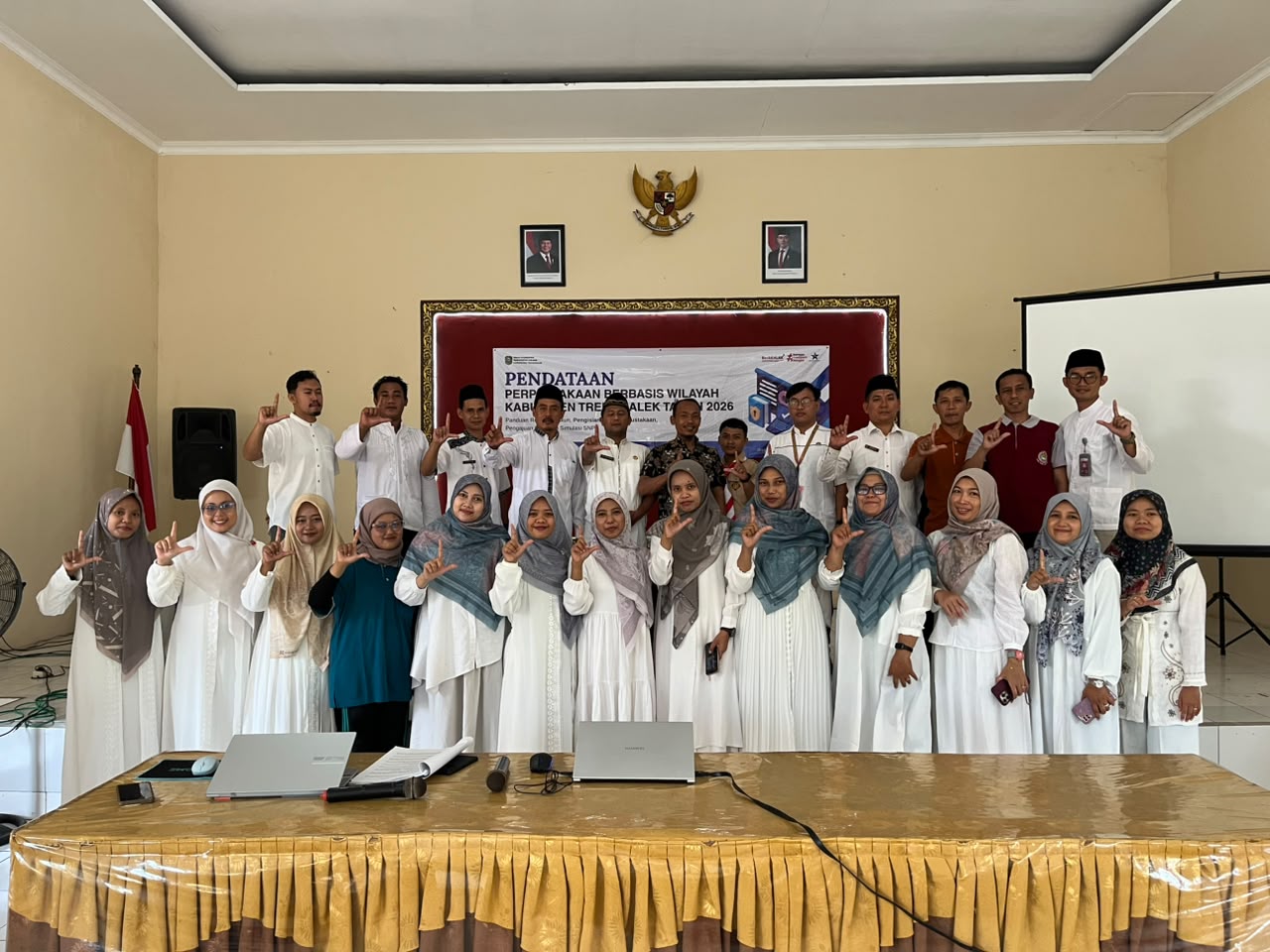 Dinas Kearsipan dan Perpustakaan Trenggalek Laksanakan Pendataan Perpustakaan Berbasis Wilayah Tahun 2026